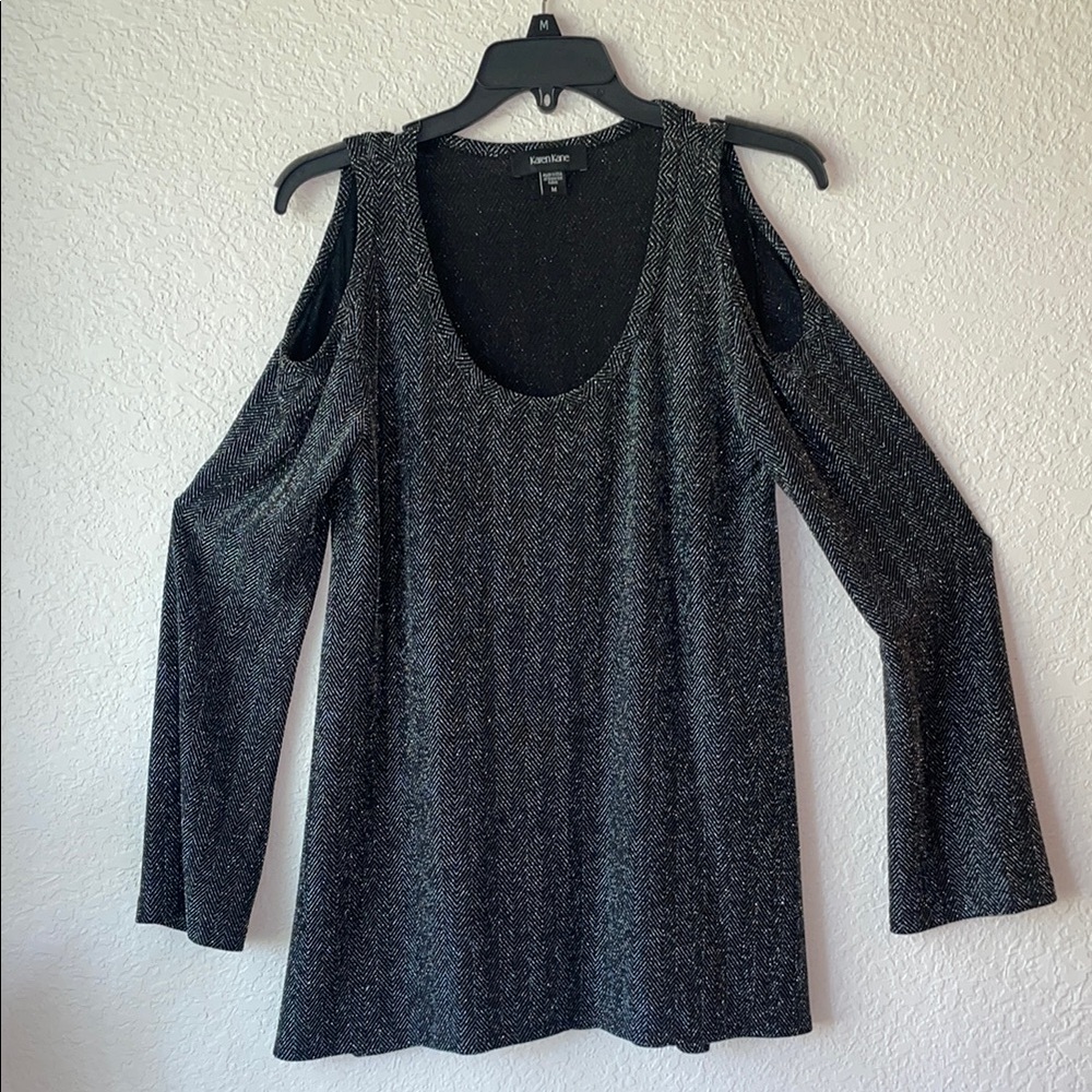 Karen Kane Elegant Black Top